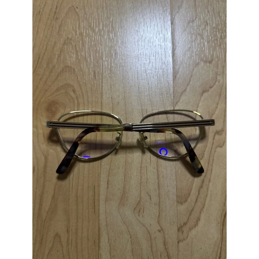 TORY BURCH Brown Gold Havana Eyeglass Frames TY 1071 3316